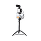 thumbnail image 2 of Soporte Celular Videos Palo Selfie Tripode Microfono Luz Led, 2 of 11