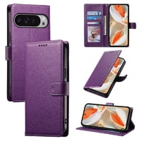 Funda Para Foxdock Google Pixel 9 Pro Xl– Cuero Premium, 3 Ranuras Para Tarjetas, Protección Contra Impactos