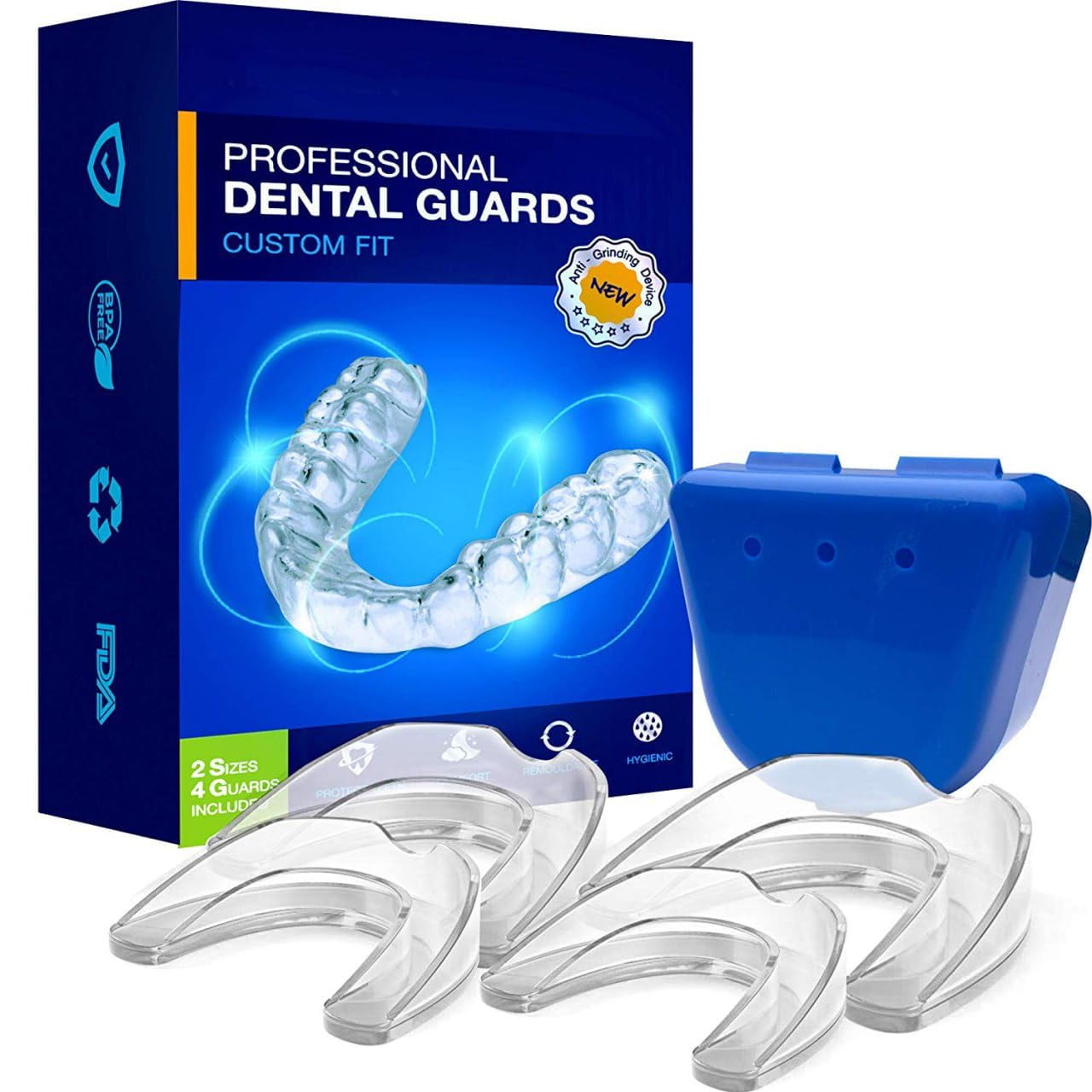 Protector Dental Nocturno Nouth Guard Neomen Para Rechinar Los Dientes
