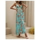 thumbnail image 3 of Vestido Largo Mujer Maxi Menta Tropical Escote Fino, 3 of 7