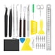 thumbnail image 1 of Juego de 25 uds. de herramientas para deshierbe, herramientas básicas para modelador, juego de manualidades, herramientas de construcción de Hobby par, 1 of 5
