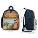 thumbnail image 2 of Temporada de Caza: Llamada de la Naturaleza Mochila Escolar para Niños y Niñas, Mochila Infantil Ligera de Alta Calidad, Grande y Duradera Azul, 2 of 6