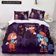 thumbnail image 1 of x2056 Bed Sheets Anime Friday Night Funkin Bedding Set Twin Full Size Kawaii Bed Set Adult Kid Bedroom Duvetcover Sets 3-Piece Bedding Set (1 Duvet Cover + 2 Pillow Shams) nj2056, 1 of 5