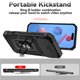 thumbnail image 4 of Funda Resistente Anillo Soporte iPhone 17 Pro Privacidad Cámara Montaje Magnético Negro, 4 of 6