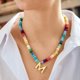 thumbnail image 4 of Collar BaubleBar 46 cm con Inicial y Piedras Semipreciosas, 4 of 5