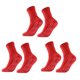 thumbnail image 2 of 3 Pares De Calcetines Autocalentables Con Aislamiento Térmico Para Pies Cálidos Para Senderismo, Camping, Rojo, 2 of 5