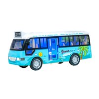 Bothyi - Autobús Urbano De Juguete Educativo Con Sonidos Y Luces Para Niños Y Niñas, Regalo Azul