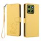 thumbnail image 1 of Carcasa Billetera de Cuero Sintético para Motorola Edge 70 5G, Amarillo, 1 of 6