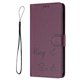 thumbnail image 3 of Funda Cartera para Motorola Moto G86 con Bloqueo RFID, Cierre Magnético y Ranuras Tarjetas Morado, 3 of 6
