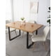 thumbnail image 3 of Silla Tapizada En Lino Para Comedor Gabriely Beige, 3 of 3
