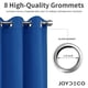thumbnail image 5 of Cortinas Joydeco 132x137 cm Aislantes Térmicas Azul Royal, 5 of 6
