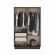 thumbnail image 2 of Closet Baum 4 Puertas Tabaco, 2 of 2