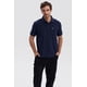thumbnail image 1 of Polera Hombre Piqué Básica Lisa Azul Marino - V, 1 of 4