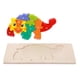thumbnail image 3 of Rompecabezas De Madera Para Ni?os Rompecabezas De Dinosaurios De Madera Para Ni?os Peque?os Ankylosaurus Preescolar, 3 of 5