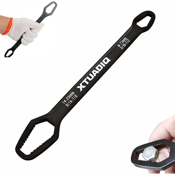 Llave autoajustable 8-22mm doble cabeza exterior hogar reparación coche