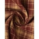 thumbnail image 5 of INSPIRE CHIC Camisas de Cuadros para Mujer Cuello de Punta Abotonado Blusas de Regreso a Clases Rojo Intenso 2 L, 5 of 6