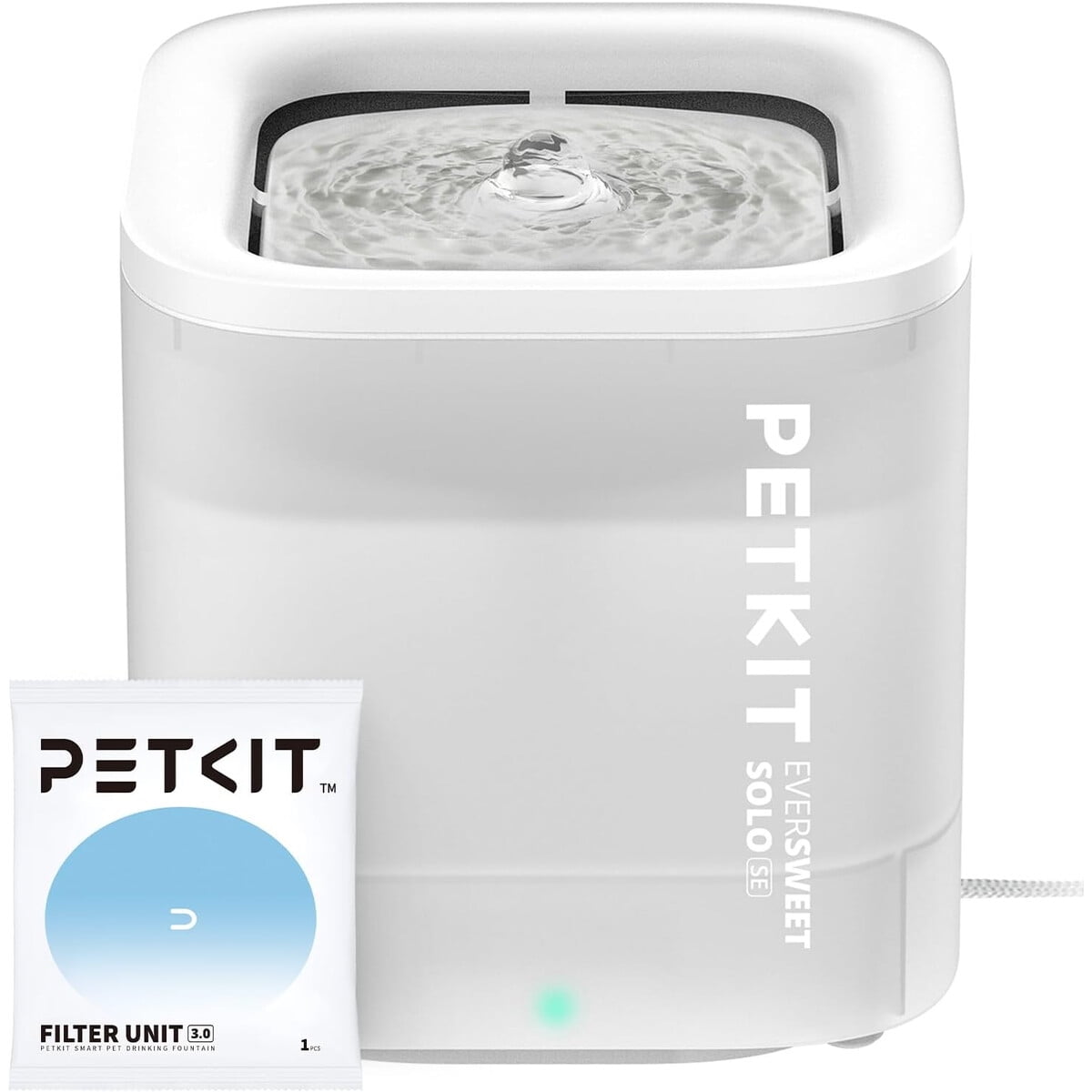 Fuente de Agua para Gatos PETKIT Modelo 60645 Bomba Inalámbrica 3.0 Silenciosa
