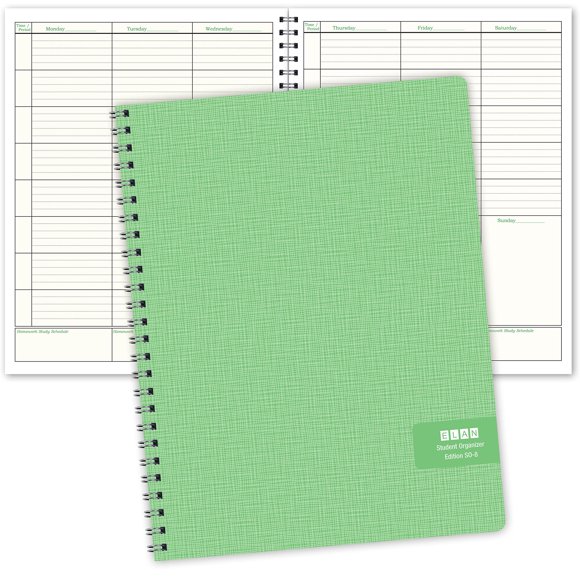 Agenda Elan Publishing SO‑8 22 cm x 28 cm Encuadernación Wire‑O