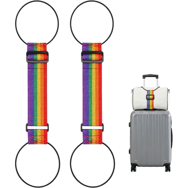 Correas conectores equipaje ajustables multiusos cinta sujeción elástica viaje