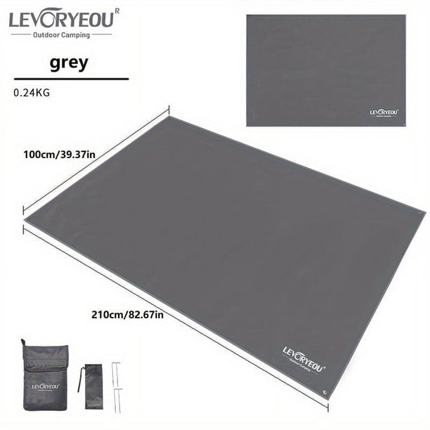 1pc Waterproof Wear-resistant Thick Oxford Cloth Mat For Outdoor Camping Hiking