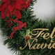 thumbnail image 3 of Corona Navideña Feliz Navidad 40cm Decoracion Navidad, 3 of 10