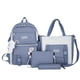 thumbnail image 2 of Juego de Mochilas Genérico Lona Azul 5 Bolsas para Bolígrafos, 2 of 3