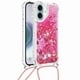 thumbnail image 4 of Funda FOXDOCK para iPhone 16 Plus con Cuerda Ajustable, Brillo Líquido, Protección Antigolpes y Lente – Ideal para Regalo, 4 of 6
