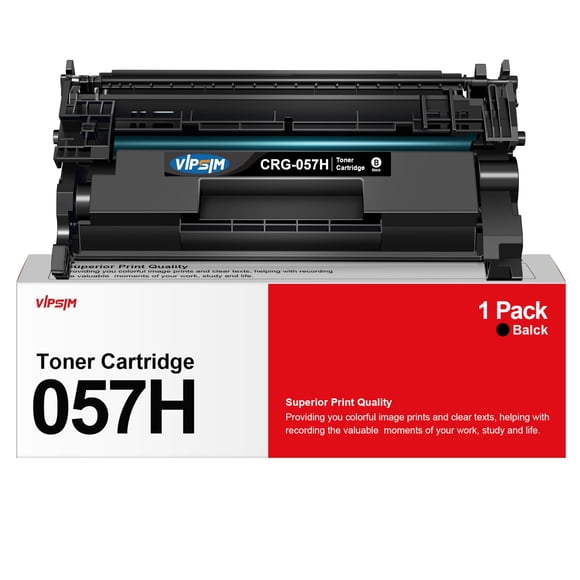 Cartucho de tóner VIPSIM 057H negro de alto rendimiento para Canon