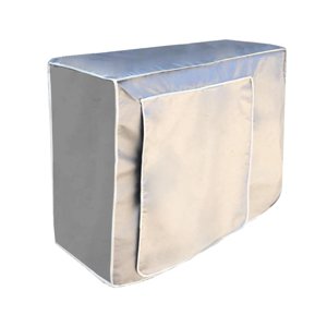 Magideal - Cubierta De Aire Acondicionado Exterior Unidad Dividida De Aire Acondicionado Anti Polvo Impermeable Anti Nieve Cubierta A Prueba De Terre, Revestimient , Grande 1.5P