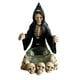 thumbnail image 2 of Candelabro De Calavera, Candelabro Gótico Espeluznante Para Festivales De Halloween, 2 of 3