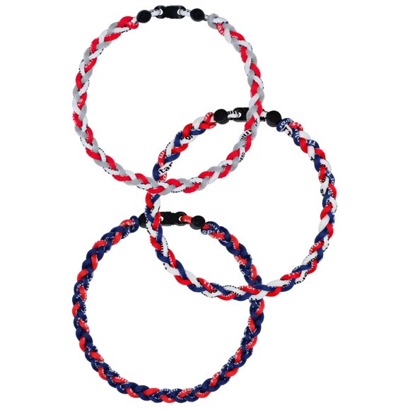 Collar SUPBOMM Baseball Rope League, colores del equipo x3