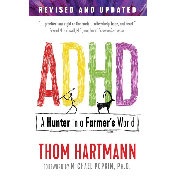 Libro ADHD: Un cazador en un mundo de agricultores