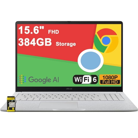 Laptop Asus Chromebook Cx15 15.6'' Intel Celeron 4Gb/384Gb