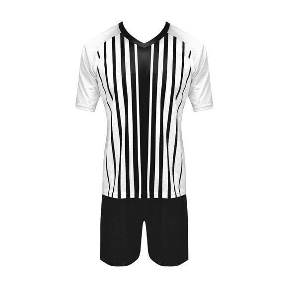 Set Cam+Short Cafu Club Blanco-Negro Adu M