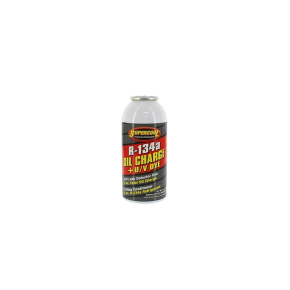 Carga aceite ESTER con tinte UV detector de fuga y R134a 4oz