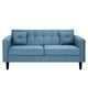 thumbnail image 1 of Sofa New Retro 3c Felpa 00 Azul Petroleo, 1 of 6