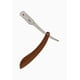 thumbnail image 1 of Navaja De Afeitar Porta Cuchilla Barbero Mango De Madera, 1 of 5