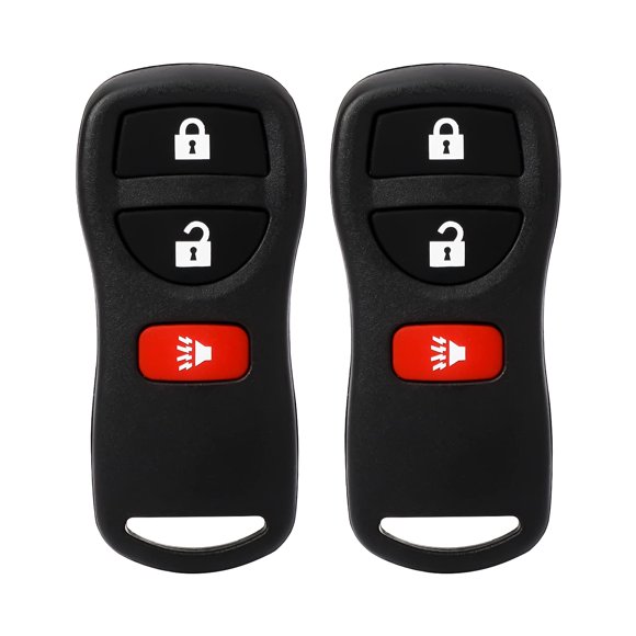 Pilida - Pack de 2 llaveros de acceso sin llave para Infiniti y Nissan (KBRASTU15)