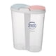 thumbnail image 4 of Organizador De Caja Dividida De Plástico Transparente Caja De Plástico Sin BPA Recipiente De Almacenamiento 2500ml Ovalado, 4 of 5