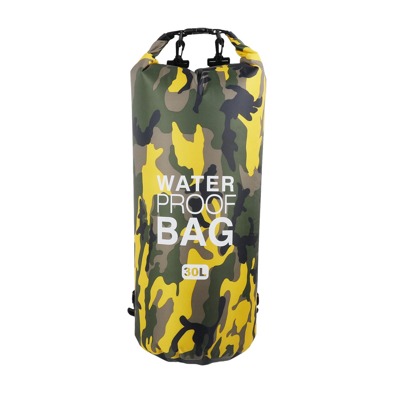 Magideal - Bolsa Seca Impermeable, Saco Seco Flotante, Mochila Portátil Con Tapa Enrollable, Bolsa De Almacenamiento Para Mujeres Y Hombres, Bolsa De Piragüismo, Mochila 30l