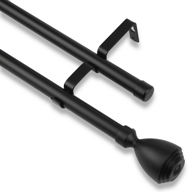 Barras De Cortina 19mm Extensibles Metálicas 120-210 Cm Guiza