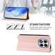 thumbnail image 3 of Funda Billetera con Soporte para Xiaomi Redmi Note 14 Pro 4G Bloqueo RFID Plegable Rosa, 3 of 6