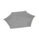 thumbnail image 3 of Cubierta De Sombra Para Trampolín, Confiable, Para Patio, Cubierta Superior, Refugio Solar De 3 M Para 6 Postes, Color Gris, 3 of 5