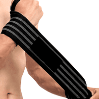 Linea Sport - Muñequera Ajustable Con Compresión Y Soporte De Pulgar