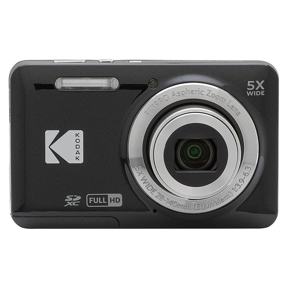 Cámara Compacta Kodak PIXPRO FZ55 5X Zoom Óptico Negra