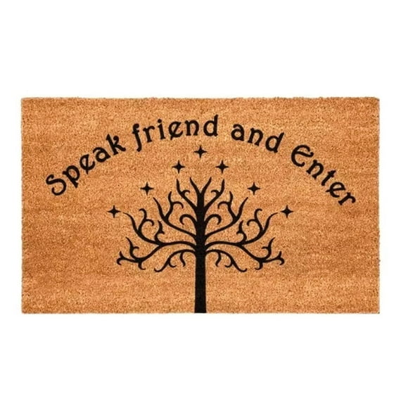 Limpiapiés Choapino Biodegradable Speak Friend And Enter