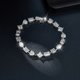 thumbnail image 5 of Pulsera de Tenis Mixta de Moissanita Variada de 16-18 Pulgadas para Mujer Color D VVS1 Plata de Ley S925 Diamante Creado en Laboratorio Pulsera de Tenis Perfecta para Uso Diario, 5 of 9