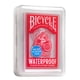 thumbnail image 1 of Juego de cartas para bicicleta, impermeable, de plástico rojo transparente, 1 of 7