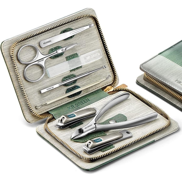 Set Manicura MR.GREEN 8 en 1 Acero Inoxidable