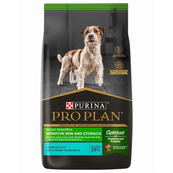 Pro Plan Sensitive Skin y Stomach Optidual Raza Pequeña 7.5 Kg